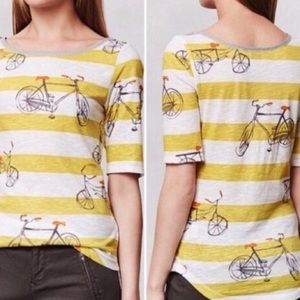 Anthropologie Postmark Bicycle Daydreamer Tee